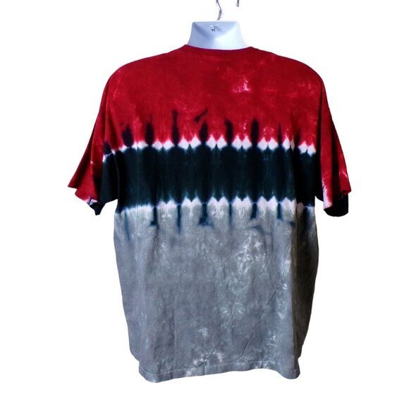 Liquid Blue Pink Floyd The Wall Walking Hammers Tie Dye Unisex XL NWT #512 - Picture 2 of 6